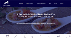 Desktop Screenshot of guillencatering.com.ar